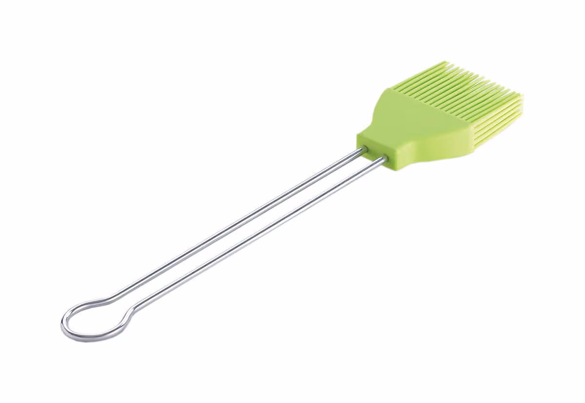 Image of LotusGrill Marinierpinsel limettengrün Marineripinsel – Grillzange/Grillbesteck