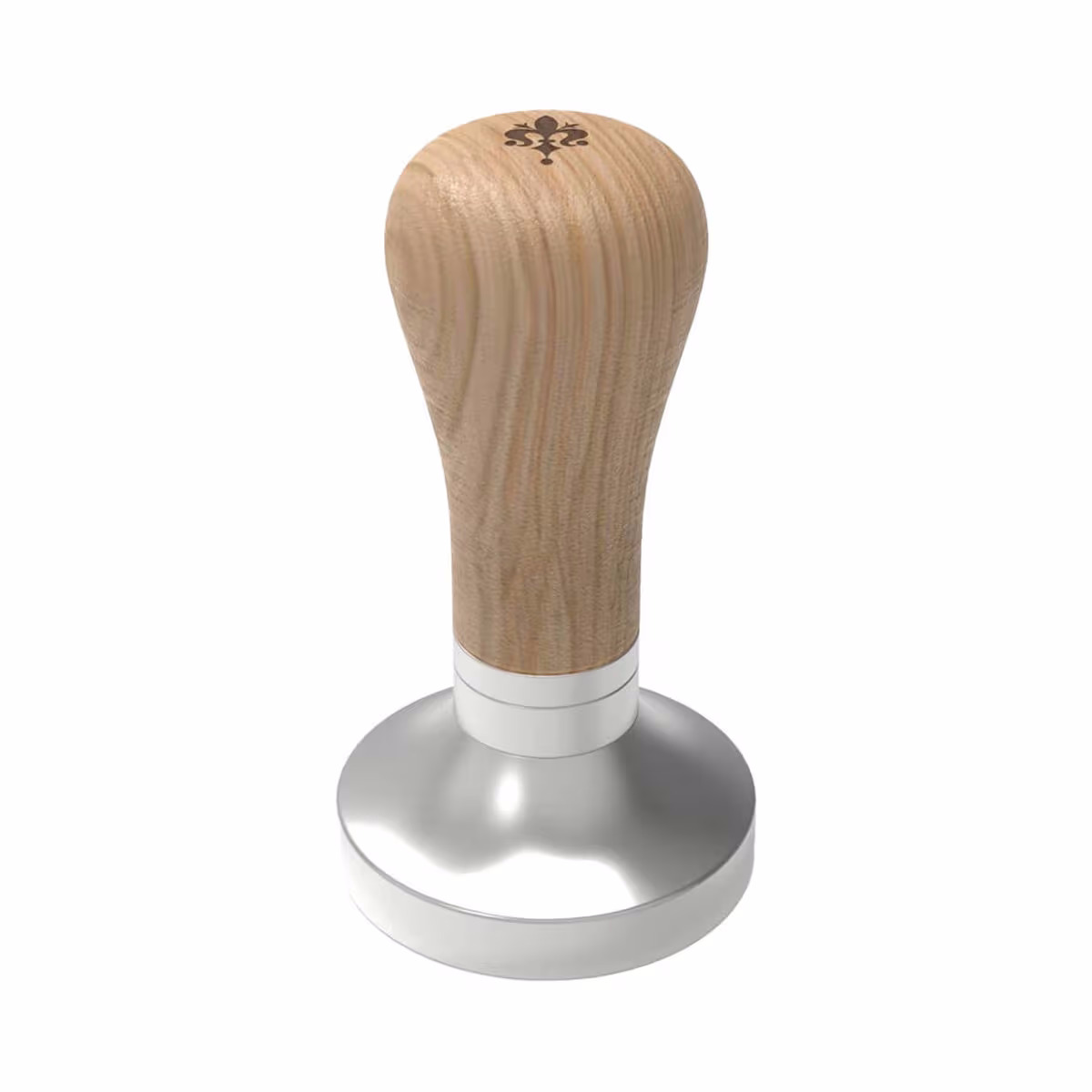 Image of Eureka Vier Höhen: 94, 99, 102, 107mm, Naturholz Tamper – Siebträgermaschine Zubehör – hellbraun