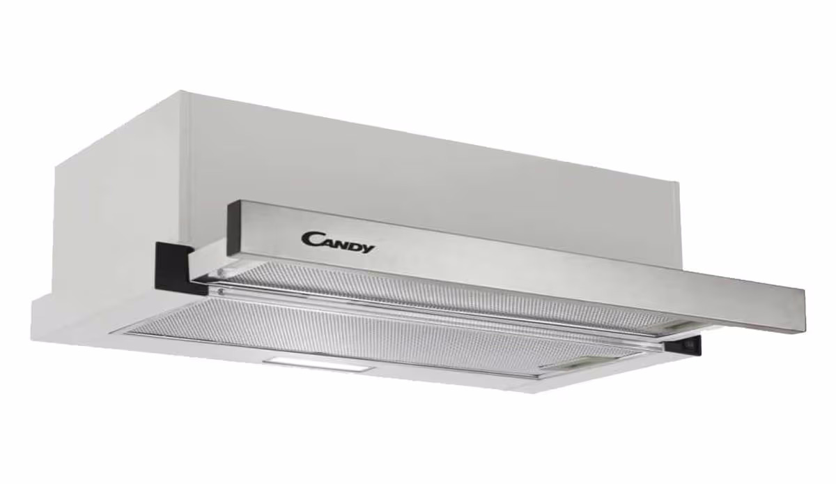 Candy CBT6130/3X Dunstabzugshaube 60cm – Einbau Dunstabzug – silber