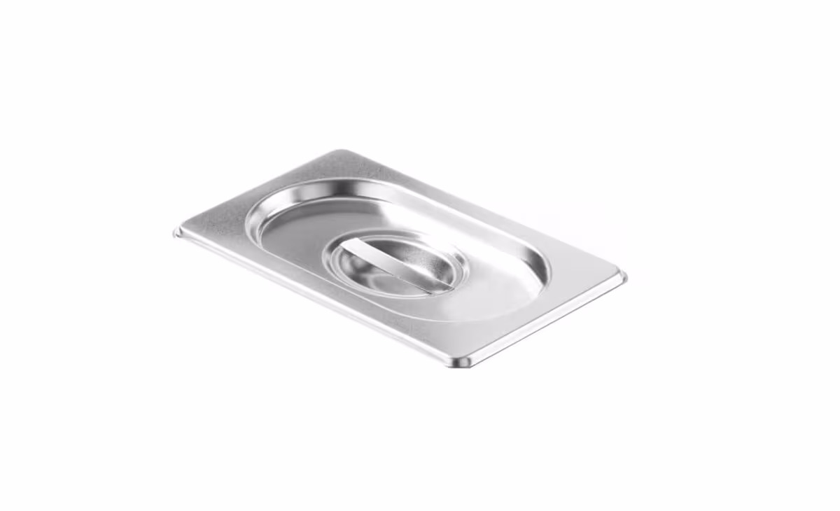 Hendi Gastronorm-Deckel CNS-GN 1/9 KL Gastronorm-Behälter Deckel – GN-Behälter/Gastronormbehälter – edelstahl