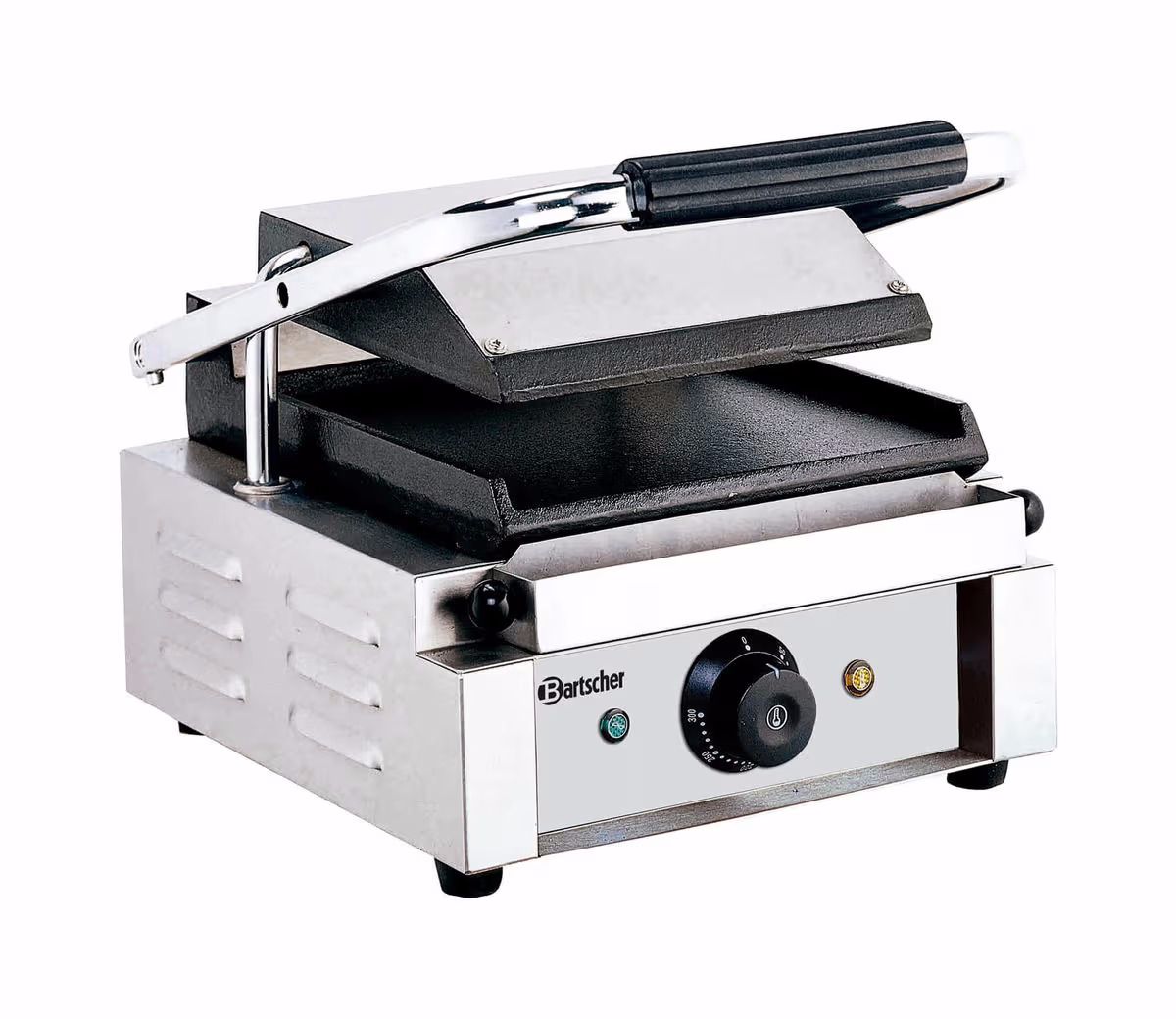 Bartscher Kontaktgrill, glatt/glatt Kontaktgrill – Gastro Grill/Griddleplatte – edelstahl