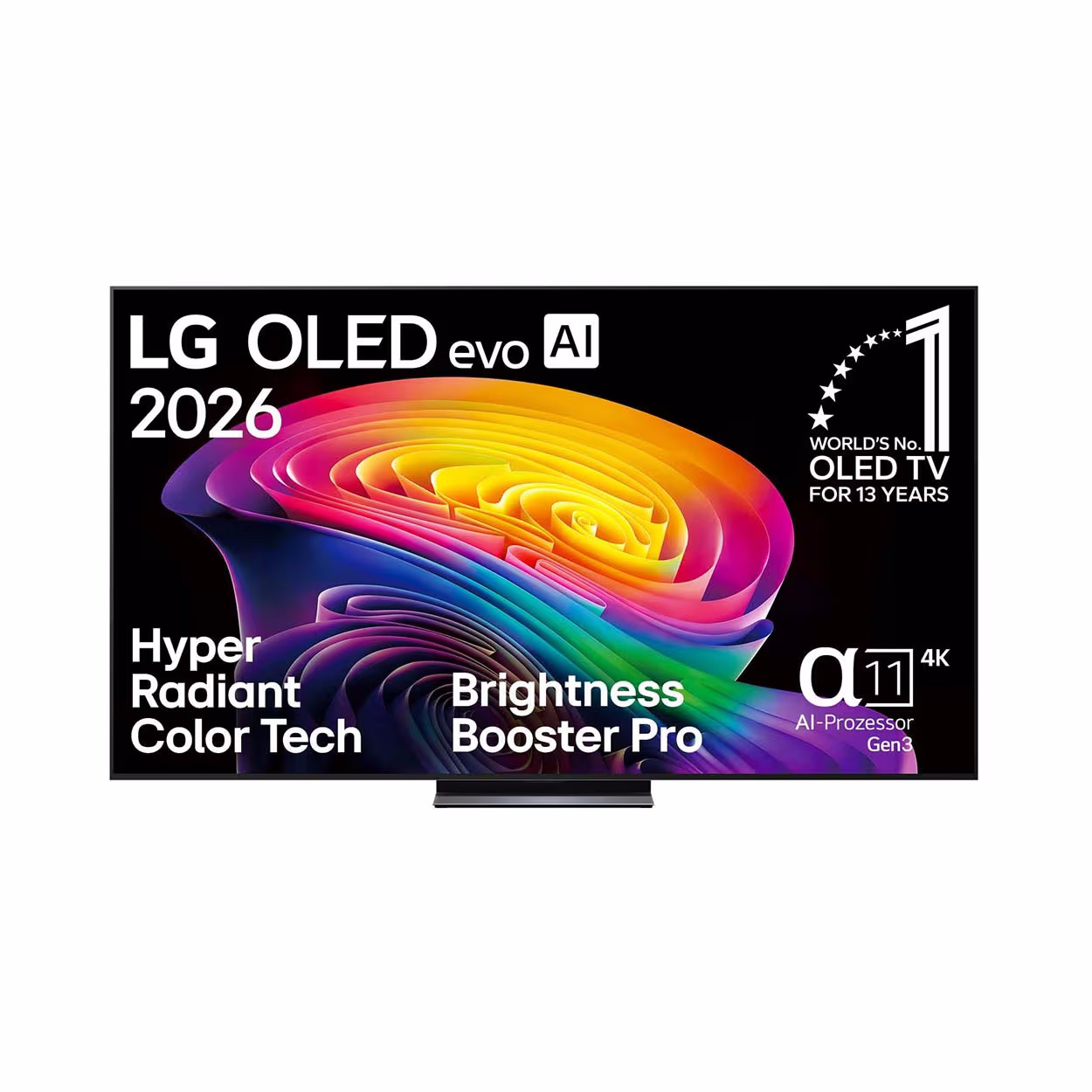 LG OLED83C67 - 83", 4K OLED TV, 2026 Fernseher – schwarz
