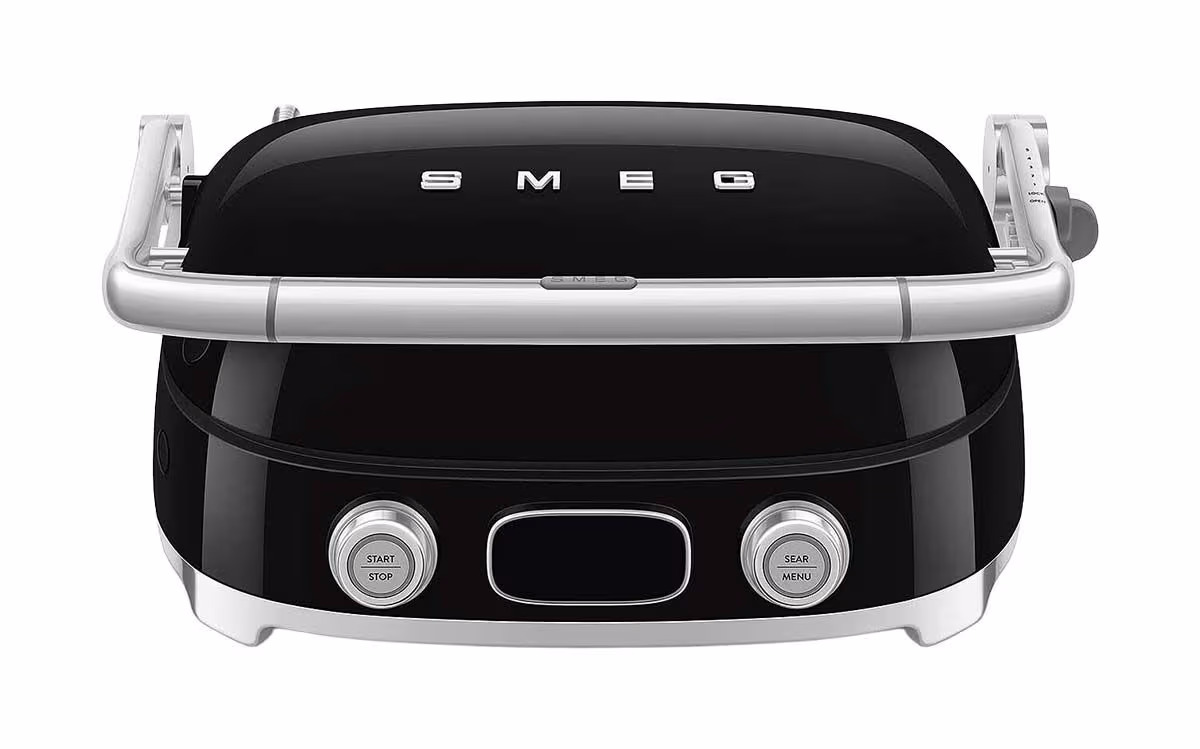 Smeg MGF01BLEU Kontaktgrill – schwarz