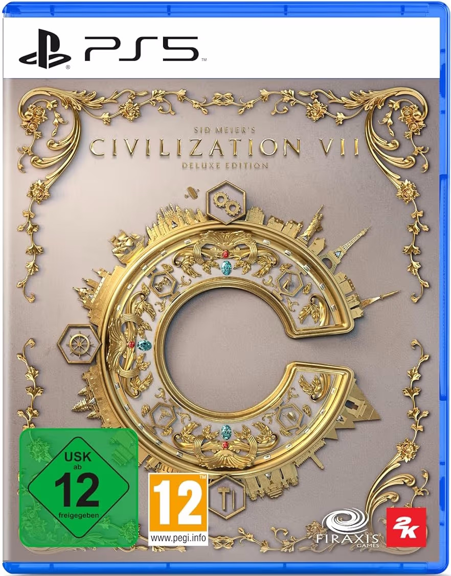 Take-Two Interactive PS5 Civilization VII Deluxe (USK und PEGI) PS5 Games SW – PS5 Games/PS5 Spiele