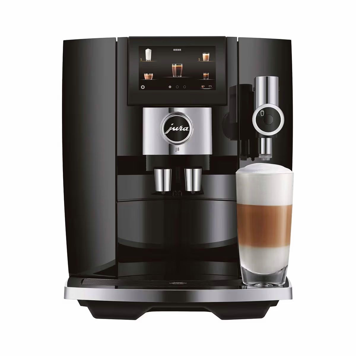 Image of JURA J8 Piano Black (SAS) Kaffeevollautomat – JURA Kaffeevollautomaten Haushalt