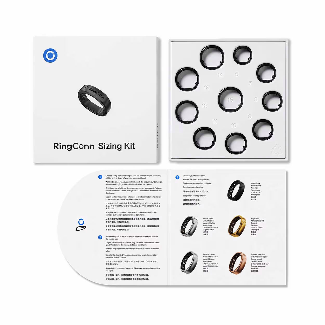 Image of RingConn Smart Ring Gen 3 Sizing Kit – Smart Ring - Smartring