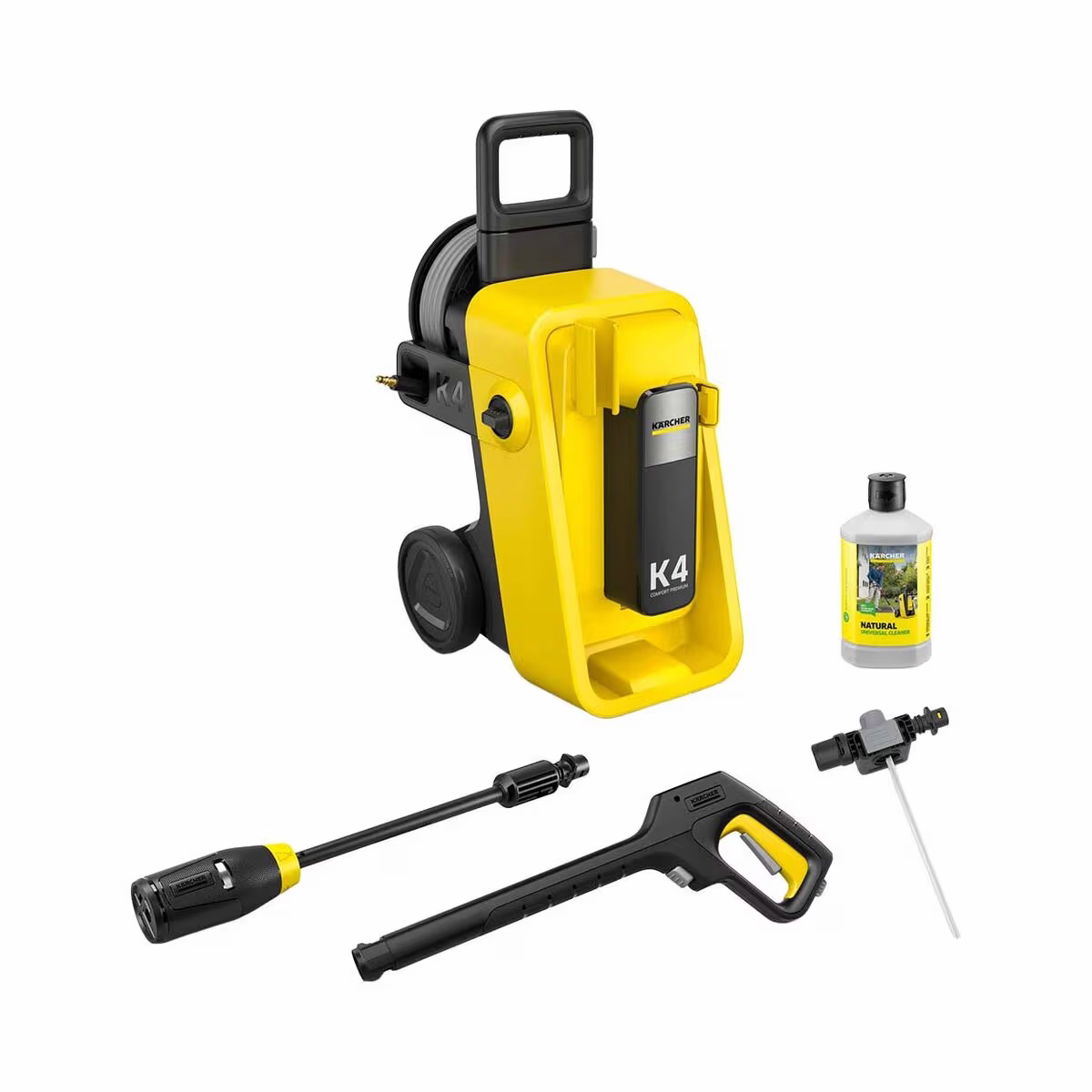 Image of Kärcher K 4 Comfort Premium Hochdruckreiniger – gelb