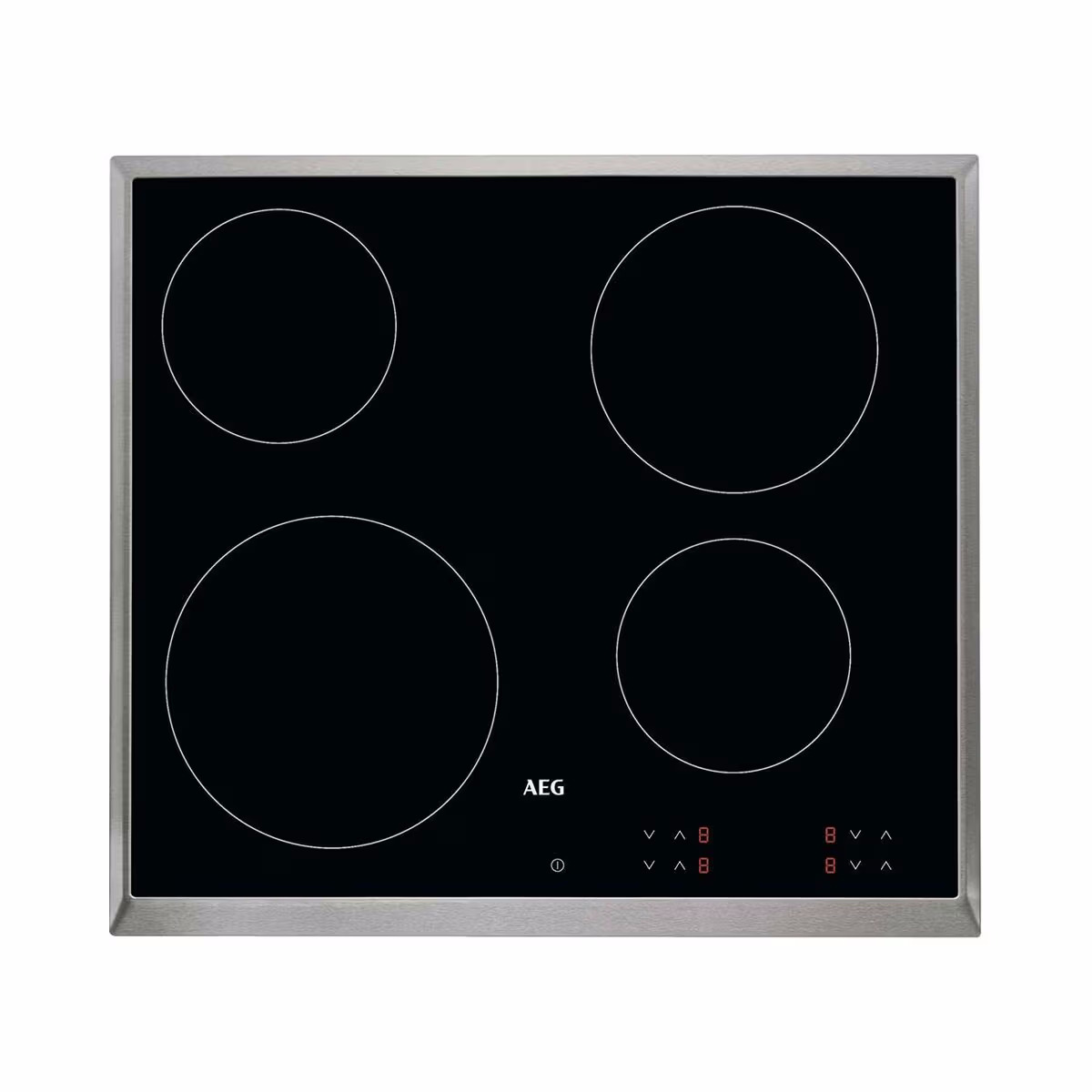 AEG KFA58SM Glaskeramik Kochfeld mit Touch-Display