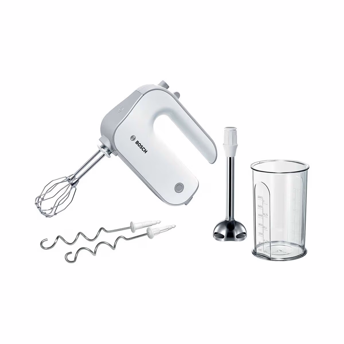 Image of Bosch MFQ4070 Silber Handrührwerk – Handmixer – weiss / silber
