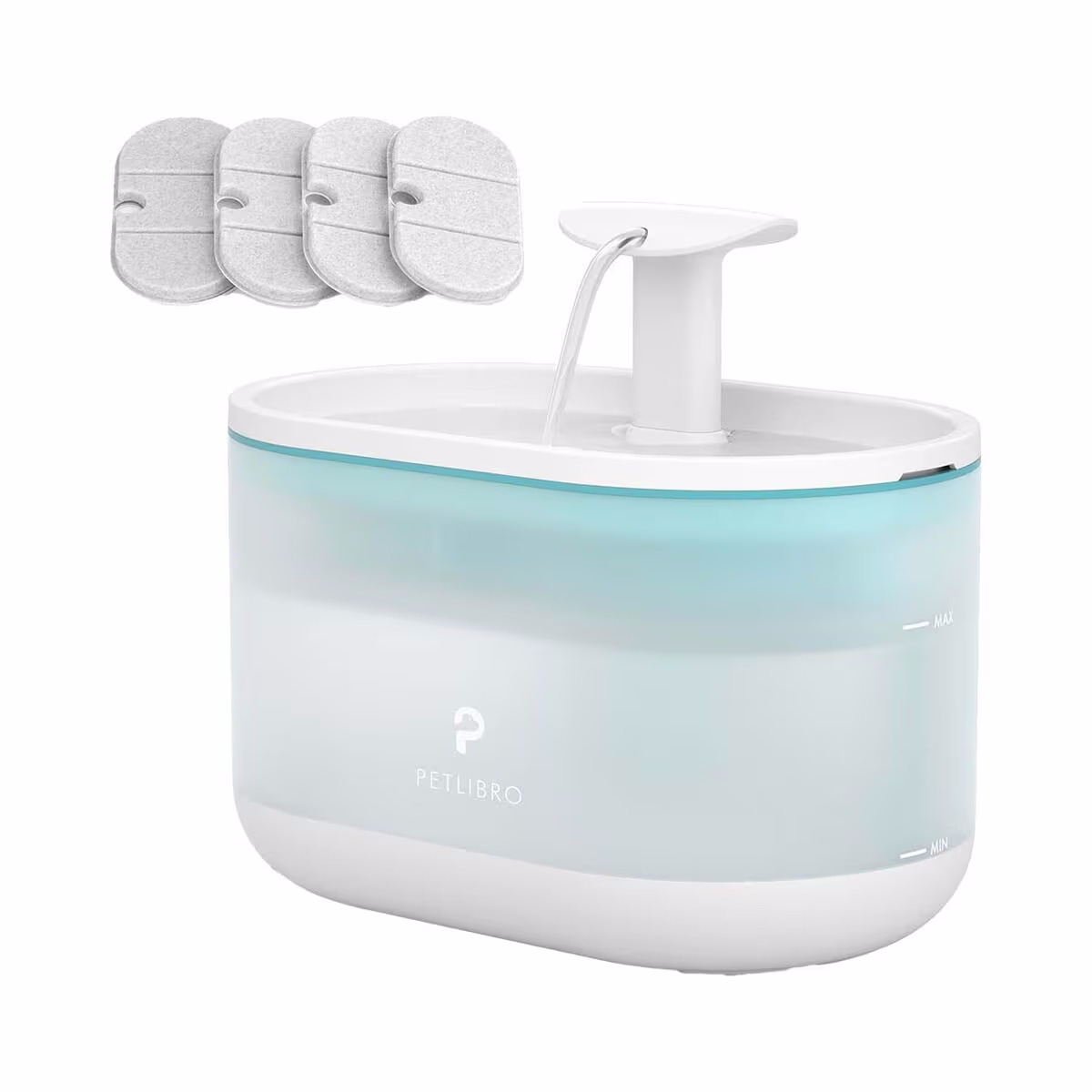 PETLIBRO Capsule Water Fountain Blue Katzentrinkbrunnen – Tierbedarf