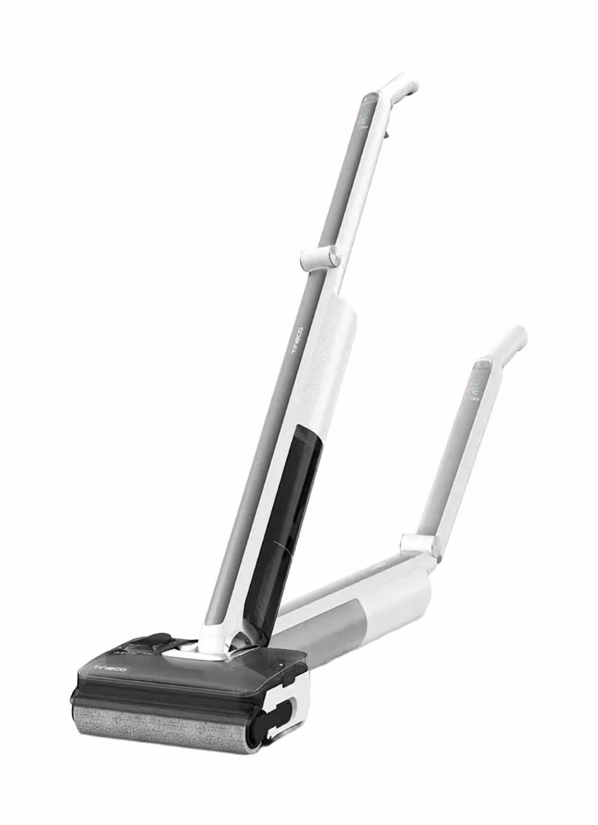 Tineco FLOOR ONE i7 Fold Premium Staubsauger – Nass und Trockensauger – schwarz / weiss
