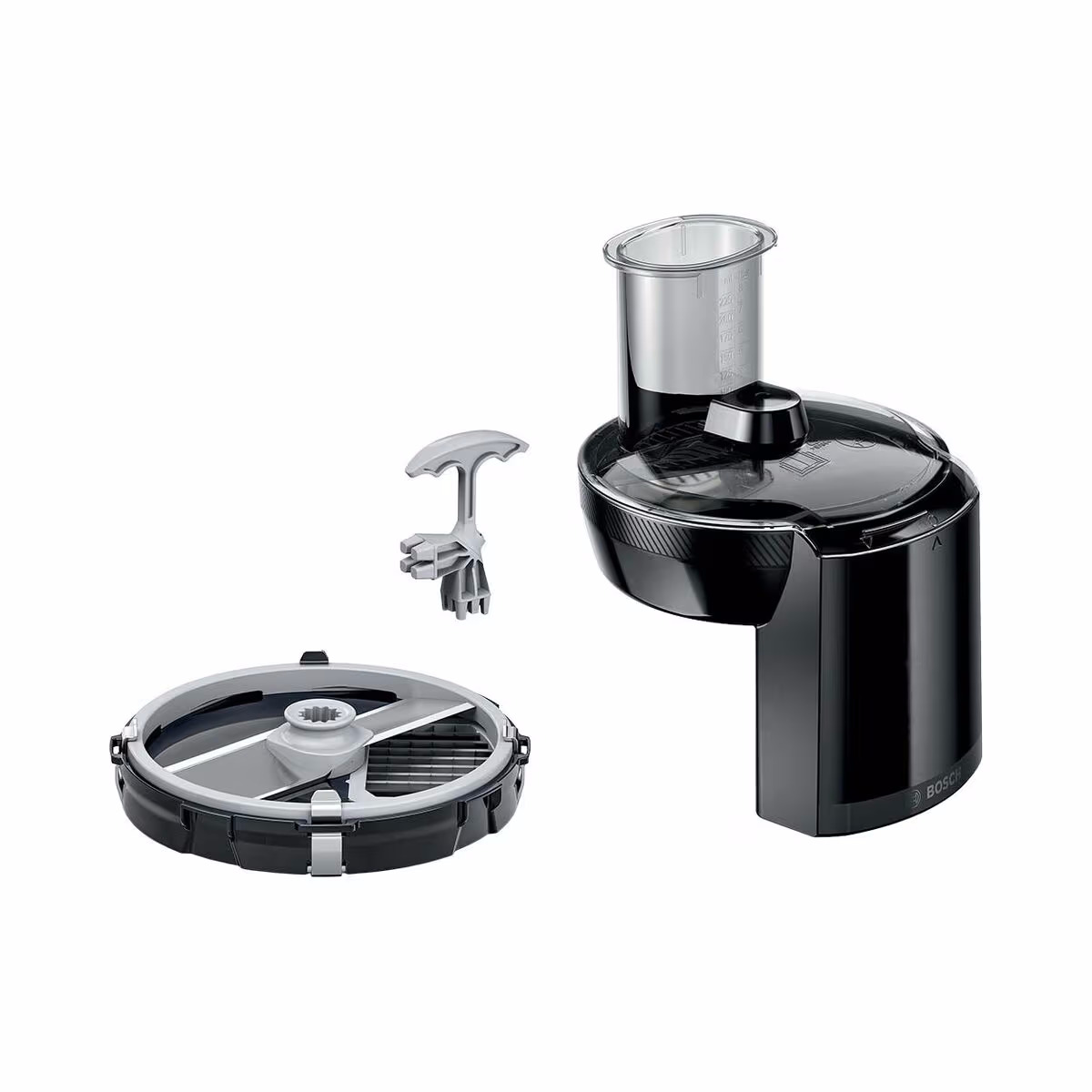 Image of Bosch Serie 2 & 4 Würfelschneider – Küchenmaschine Zubehör – schwarz