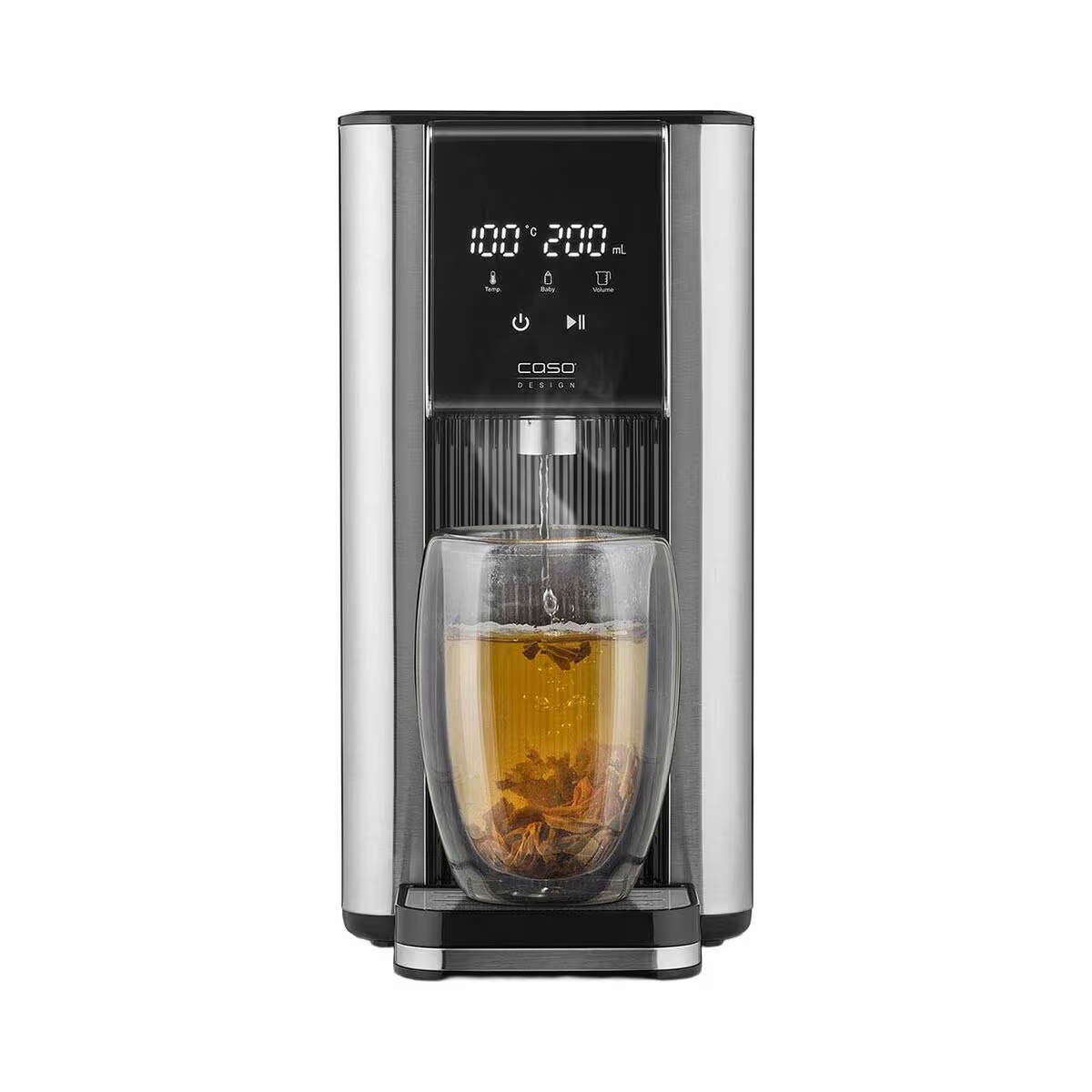 Image of Caso HW620 Heisswasserspender – Wasserkocher – edelstahl / schwarz