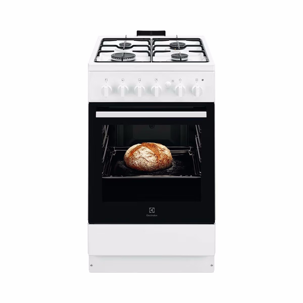 Electrolux FGH5KG212 CNG Erdgasanschluss Gasherd freistehend – weiss