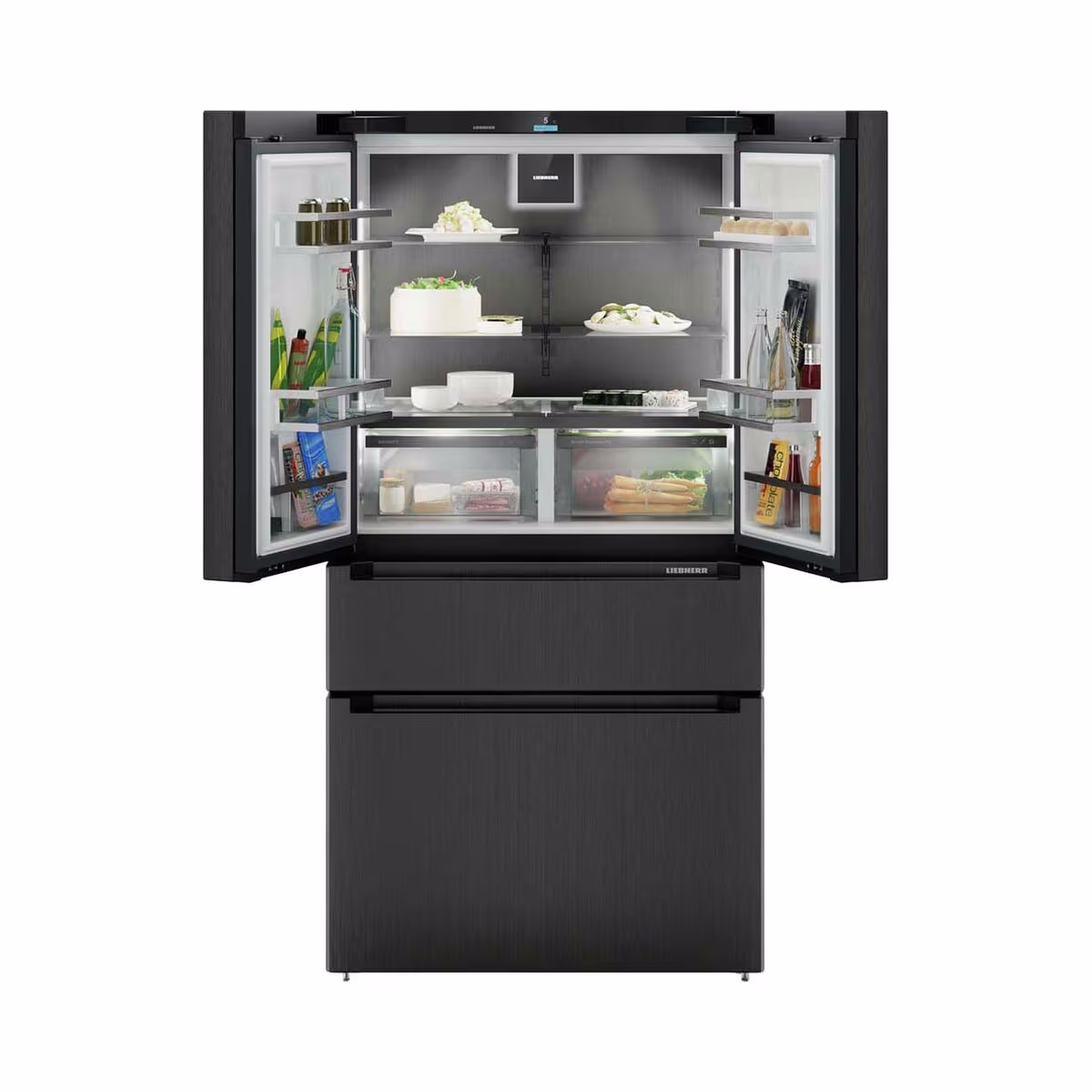 Liebherr MBbsdi 9556 Prime Food Center – black steel