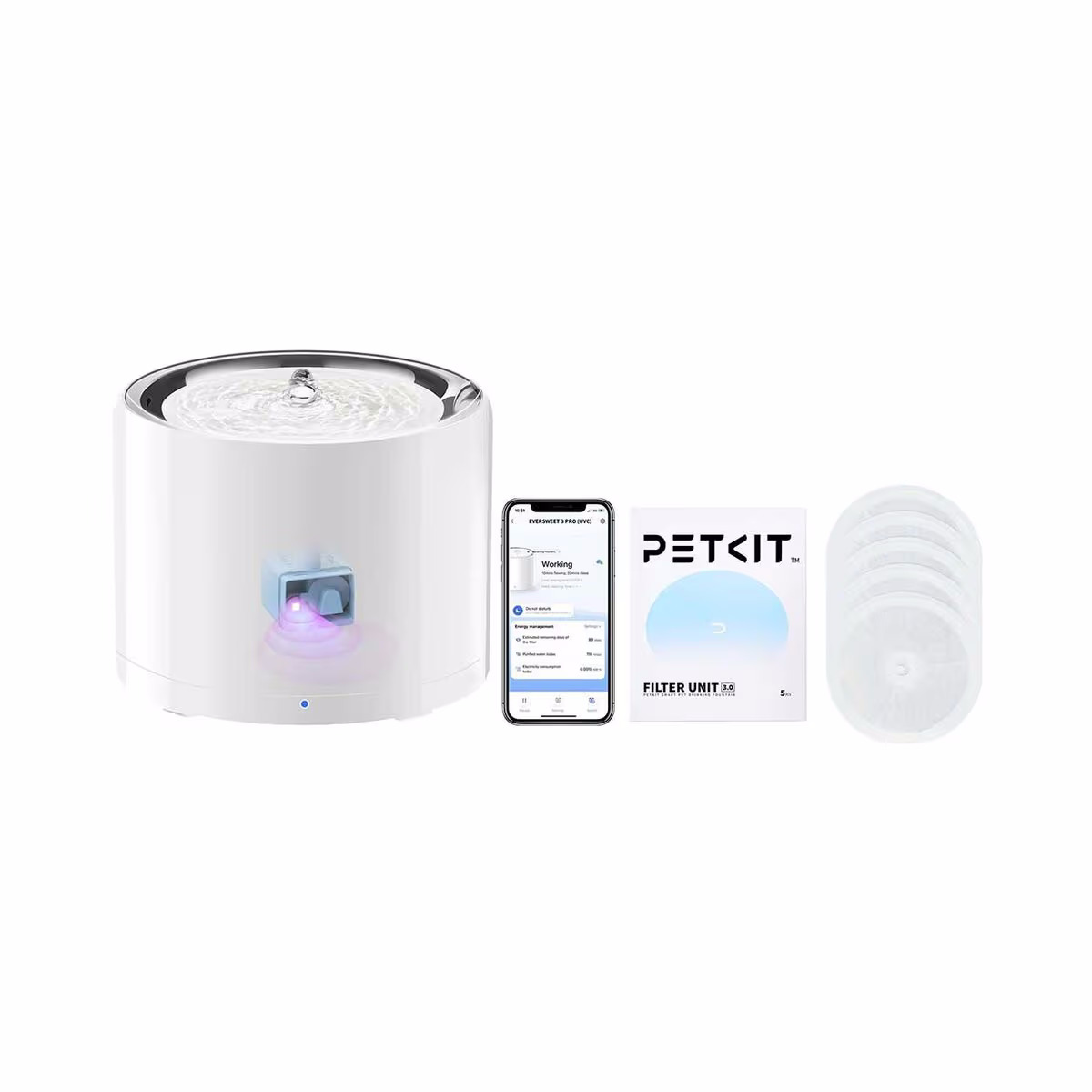 PETKIT Set EVERSWEET 3 PRO + Filter 3.0 – Tierbedarf