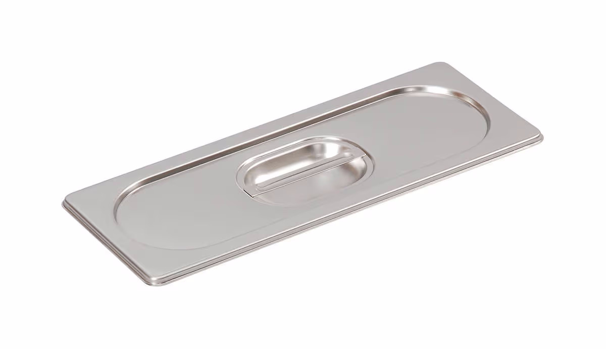 ProChef GN-Deckel 2/8 glänzend Deckel für Behälter – GN-Behälter/Gastronormbehälter – chromnickel-stahl