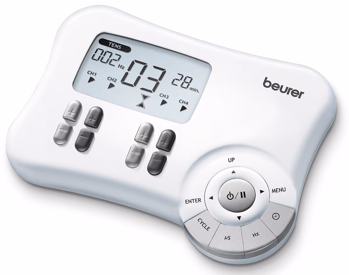 Beurer EM80 Elektrostimulationsgerät – Muskelstimulator/EMS – weiss