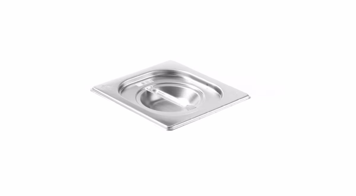 Hendi Gastronorm-Deckel CNS-GN 1/6 KL Gastronorm-Behälter Deckel – GN-Behälter/Gastronormbehälter – edelstahl