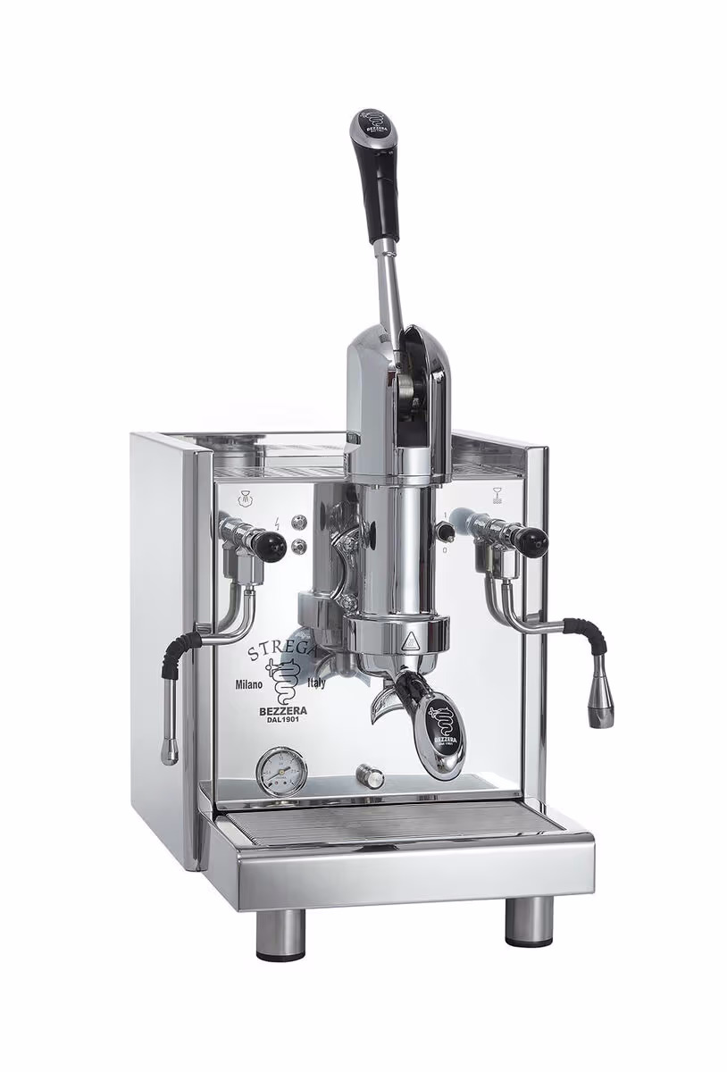 Bezzera Strega Tank VT8 Espresso Halbautomat – Siebträgermaschine/Espressomaschine – edelstahl