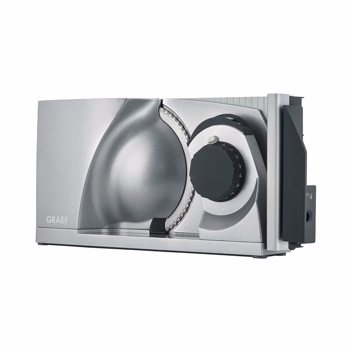 Image of Graef MT1100 Klappbarer Allesschneider MYtiny solo silber – Aufschnittmaschine/Schneidemaschine