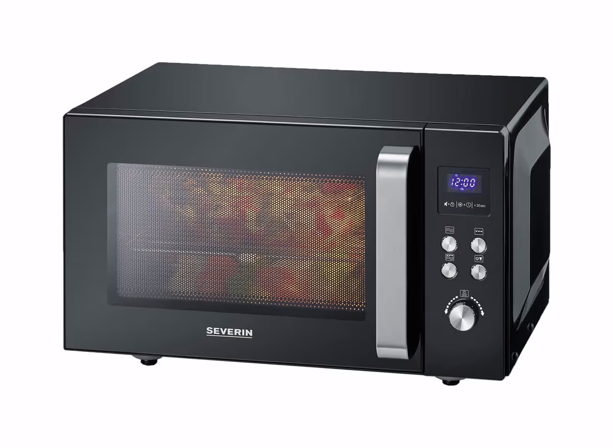 Severin Flat Bed MW7763 Mikrowelle – schwarz