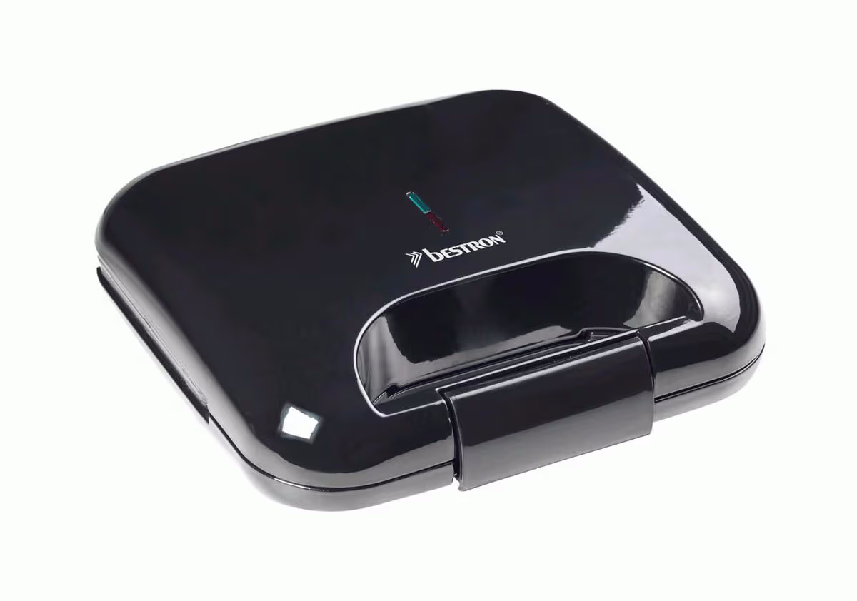 Bestron ASM750Z Sandwichmaker – Sandwichmaker/Sandwichtoaster – schwarz