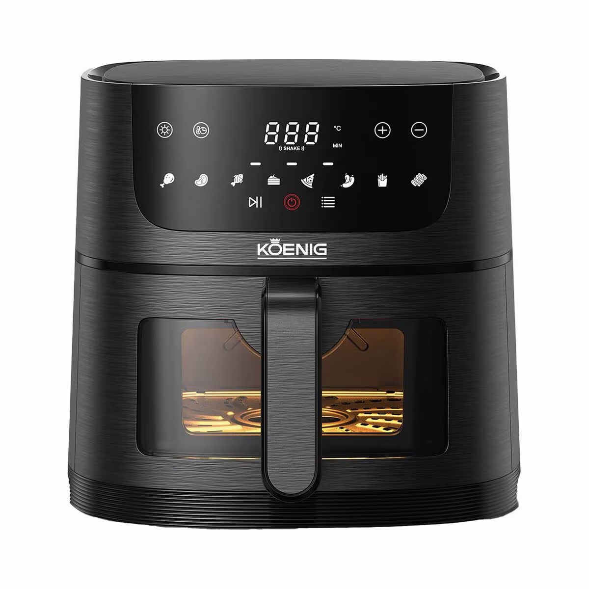Image of Koenig Quick & Pure 4 Heissluftfritteuse – Airfryer - Friteuse – schwarz