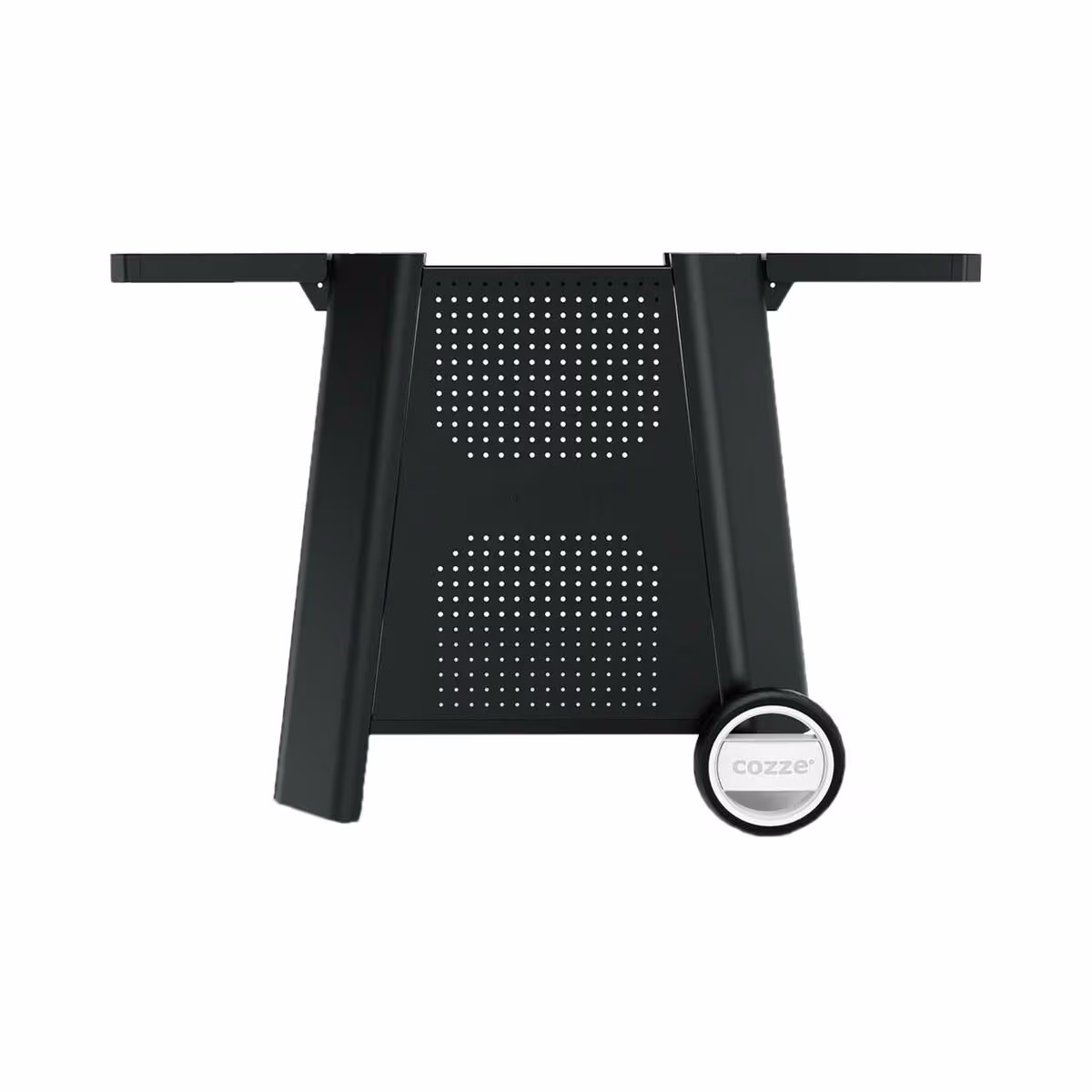 Image of Cozze Outdoor-Tisch 90532 Grillzubehör – Grill Ablage/Grill Rollwagen/Grill Erweiterung – schwarz