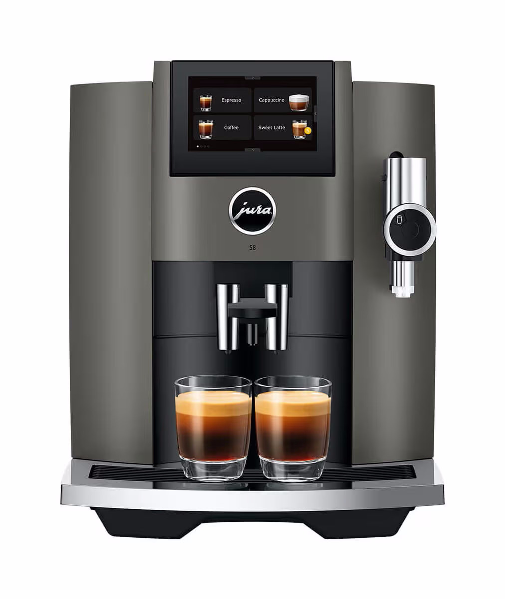 JURA S8 Dark Inox (SB) Kaffeevollautomat – JURA Kaffeevollautomaten Haushalt