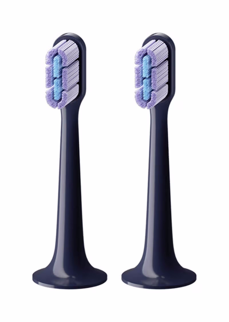 Xiaomi Mini-Ersatzbürsten zu Electric Toothbrush T700 2er-Pack – Ersatzbürste/Zahnpflege Zubehör – violett
