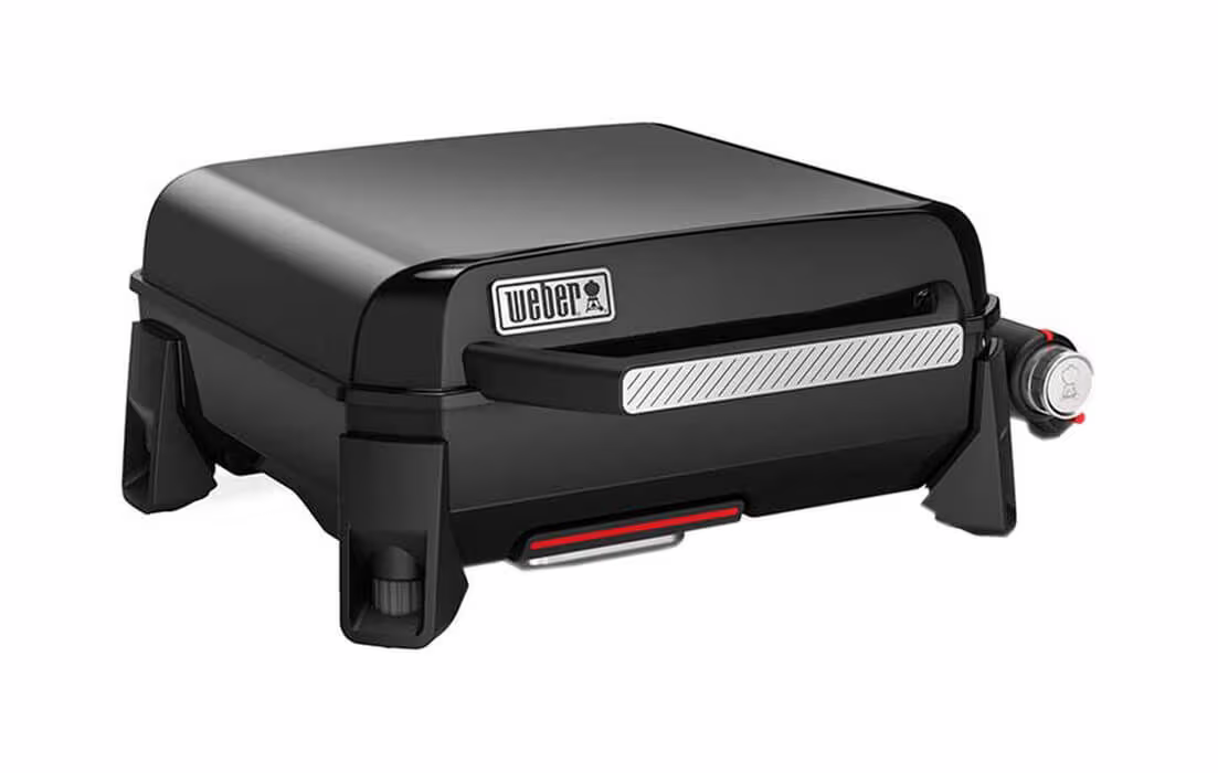 Image of Weber Traveler 43cm Griddle Gasgrill Plancha – Plancha Grill – schwarz