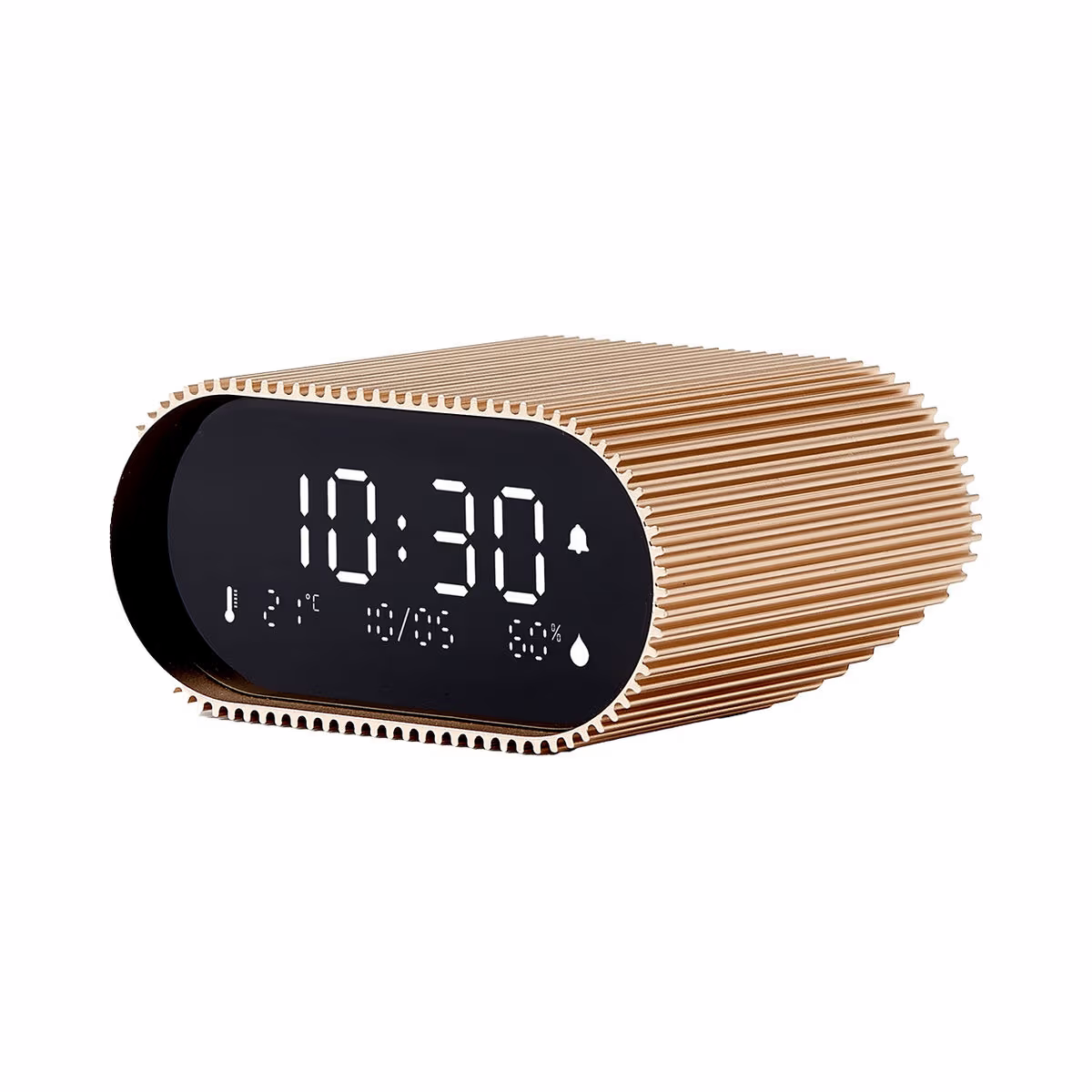 Image of Lexon Ray Clock Gold Wecker – Wecker digital