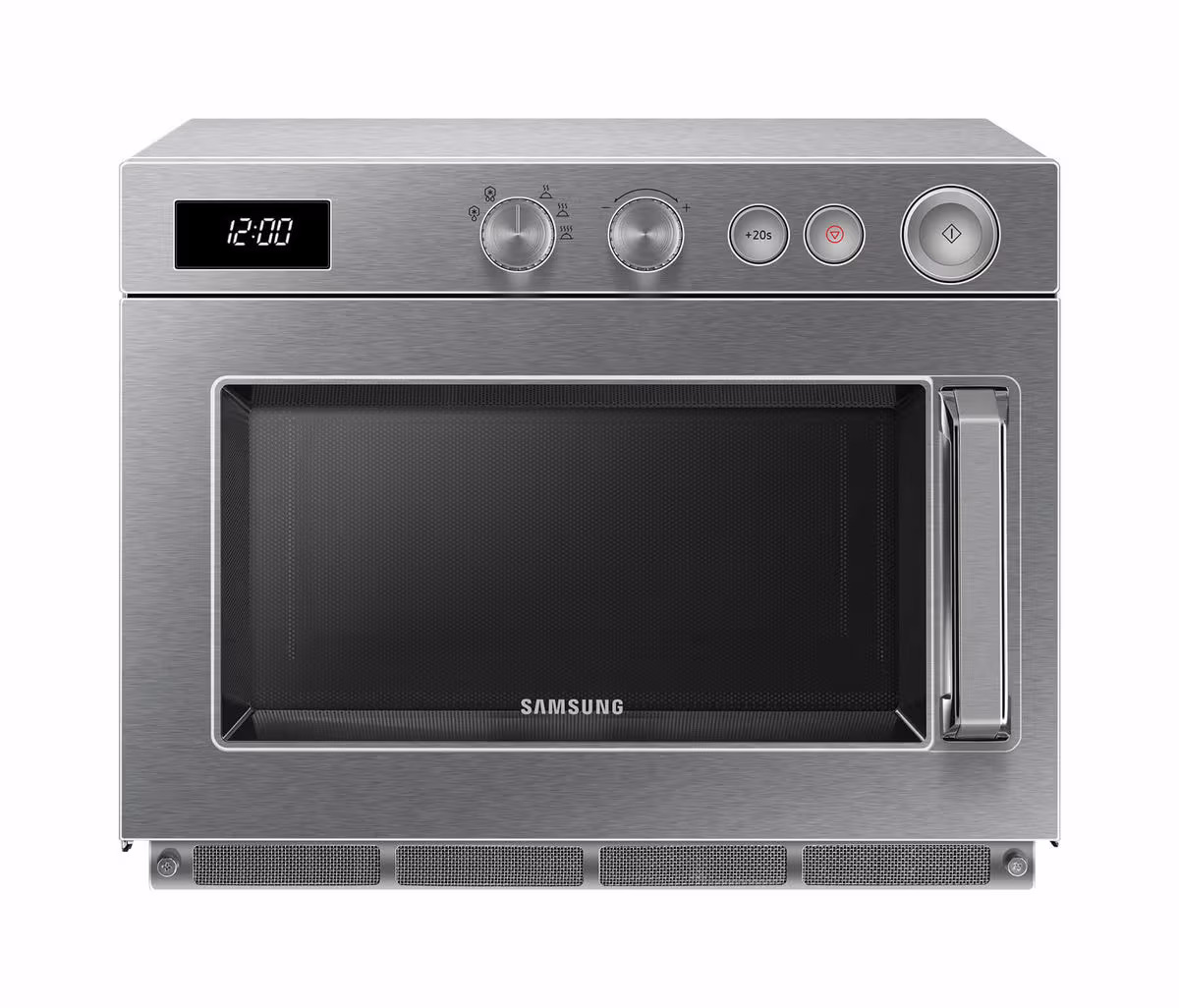 Bartscher Mikrowellengerät MJ26A6091, 1850W Gastro Mikrowelle – Gastro Backofen/Gastro Kochfeld/Gastro Mikrowelle – chrom