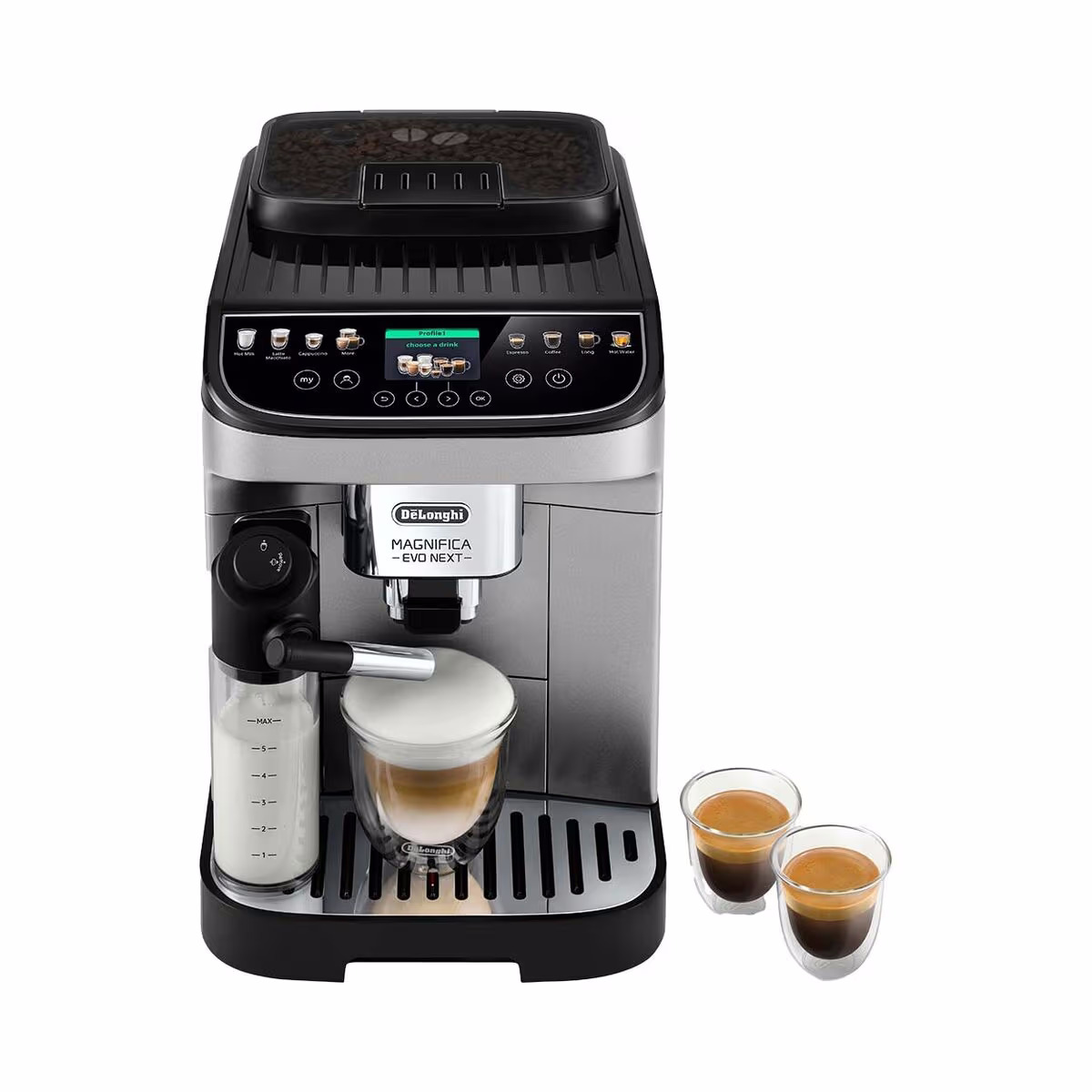 Image of De Longhi Magnifica EVO Next ECAM310.80.SB Kaffeevollautomat – schwarz / grau