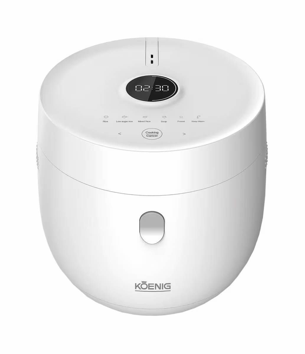 Image of Koenig Low Carb Reiskocher – weiss