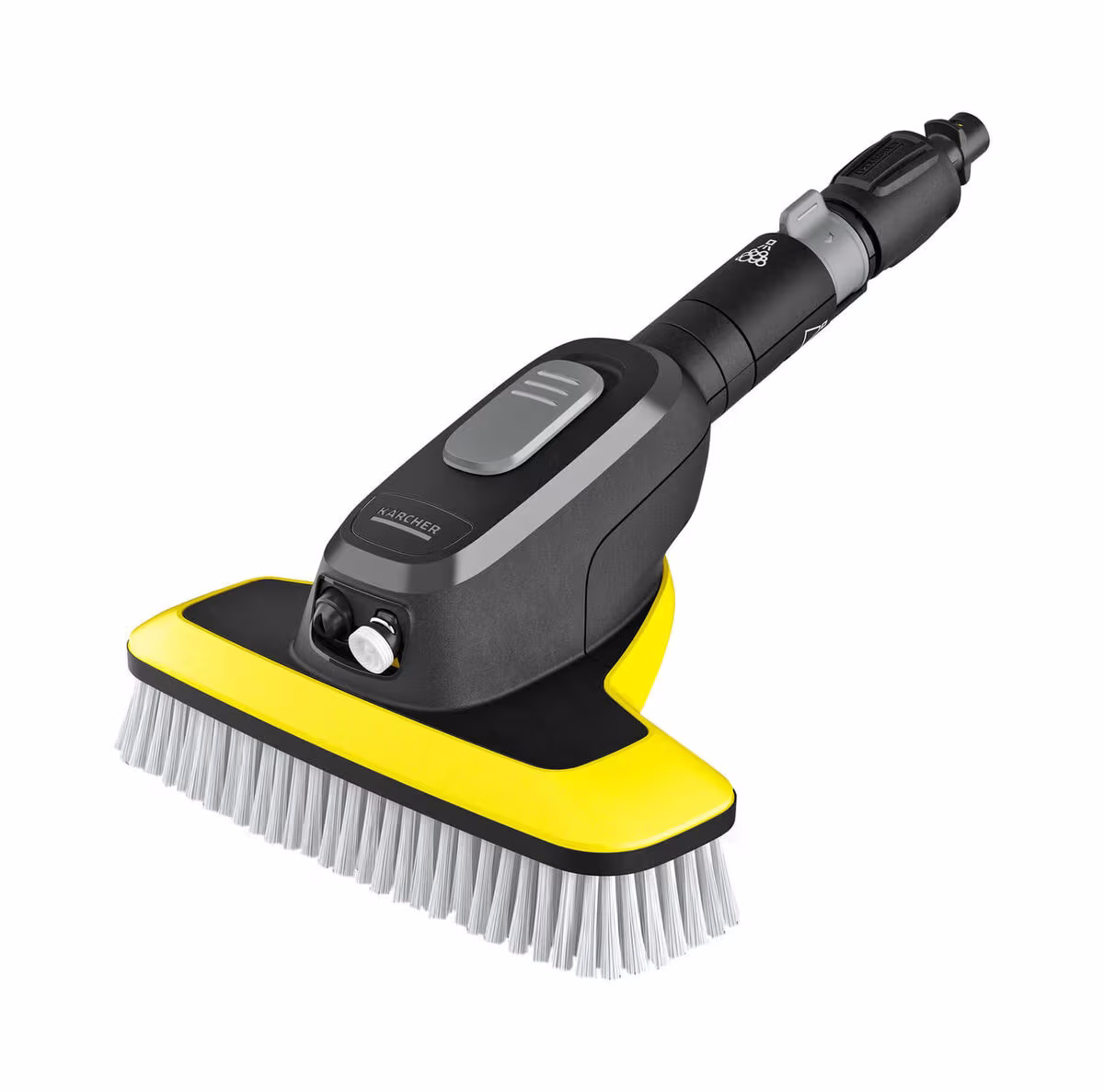 Kärcher WB 7 Plus 3-in-1 Waschbürste – Wischbezug/Ersatzbürste – schwarz / gelb