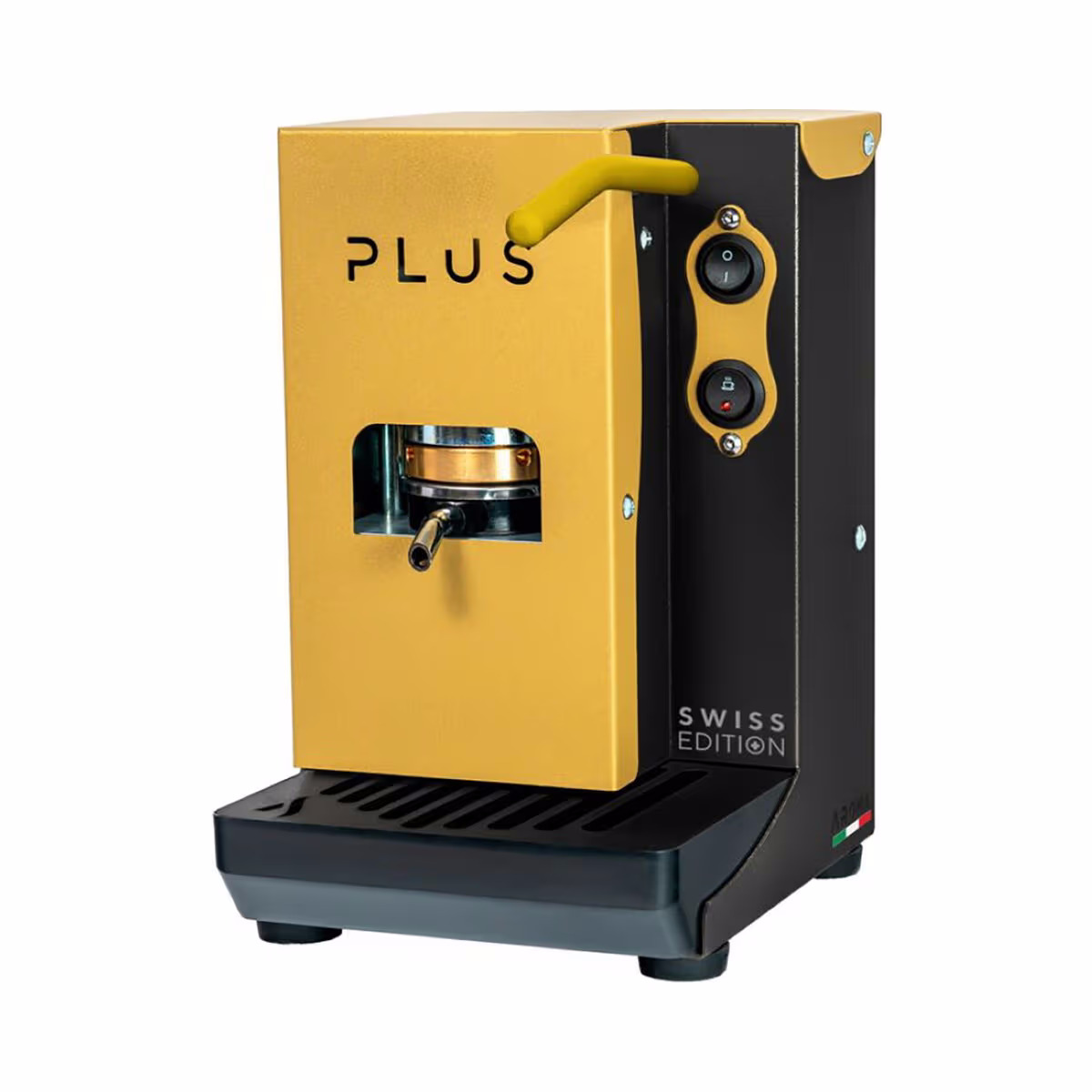 Image of AROMA Plus Gold Swiss Edition black-gold Kaffeemaschine – Kapselmaschine Divers
