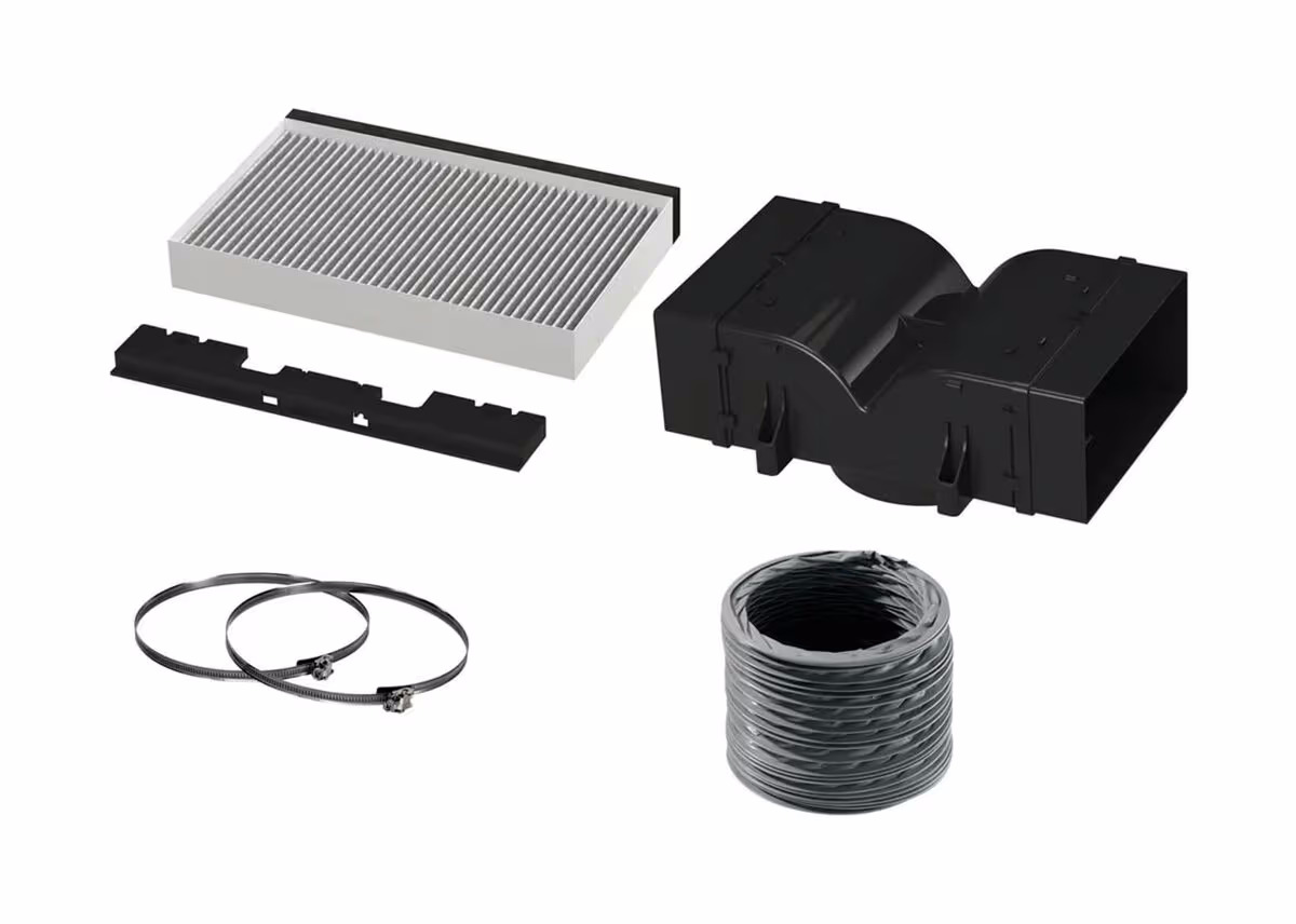 Image of Siemens LZ12CBI14 Umluftset – Aktivkohlefilter/Umluftset Dunstabzug
