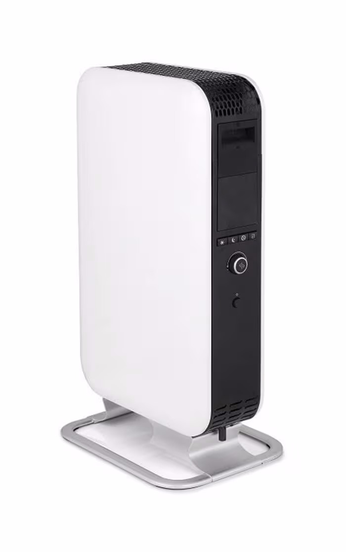 Mill Gentle Air WiFi Oil filled radiator 1500W - white Ölradiator – Heizkörper/Radiator – schwarz / weiss