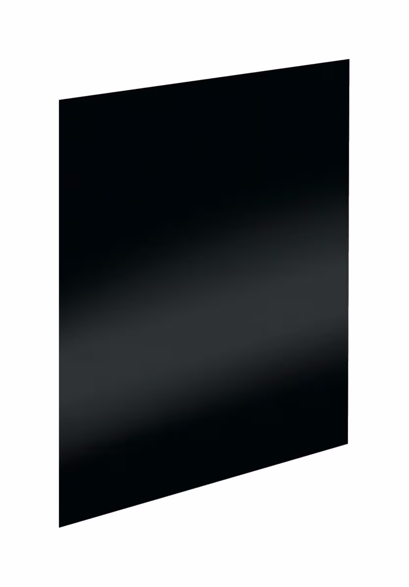 Miele KDB sw K 31542-55 EF Dekorblatt Dekorblatt Einbau-Kühlschrank – Lüftungsgitter/Dekorrahmen/Türfronten – schwarz