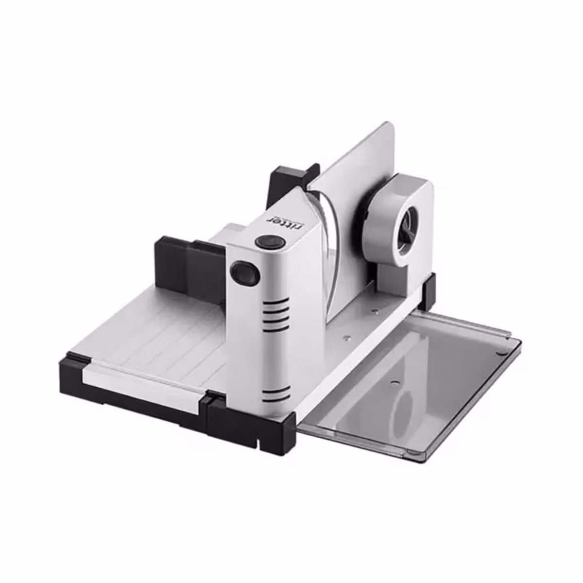 Ritter Allesschneider elexa7 Duo Plus – Aufschnittmaschine/Schneidemaschine – silber