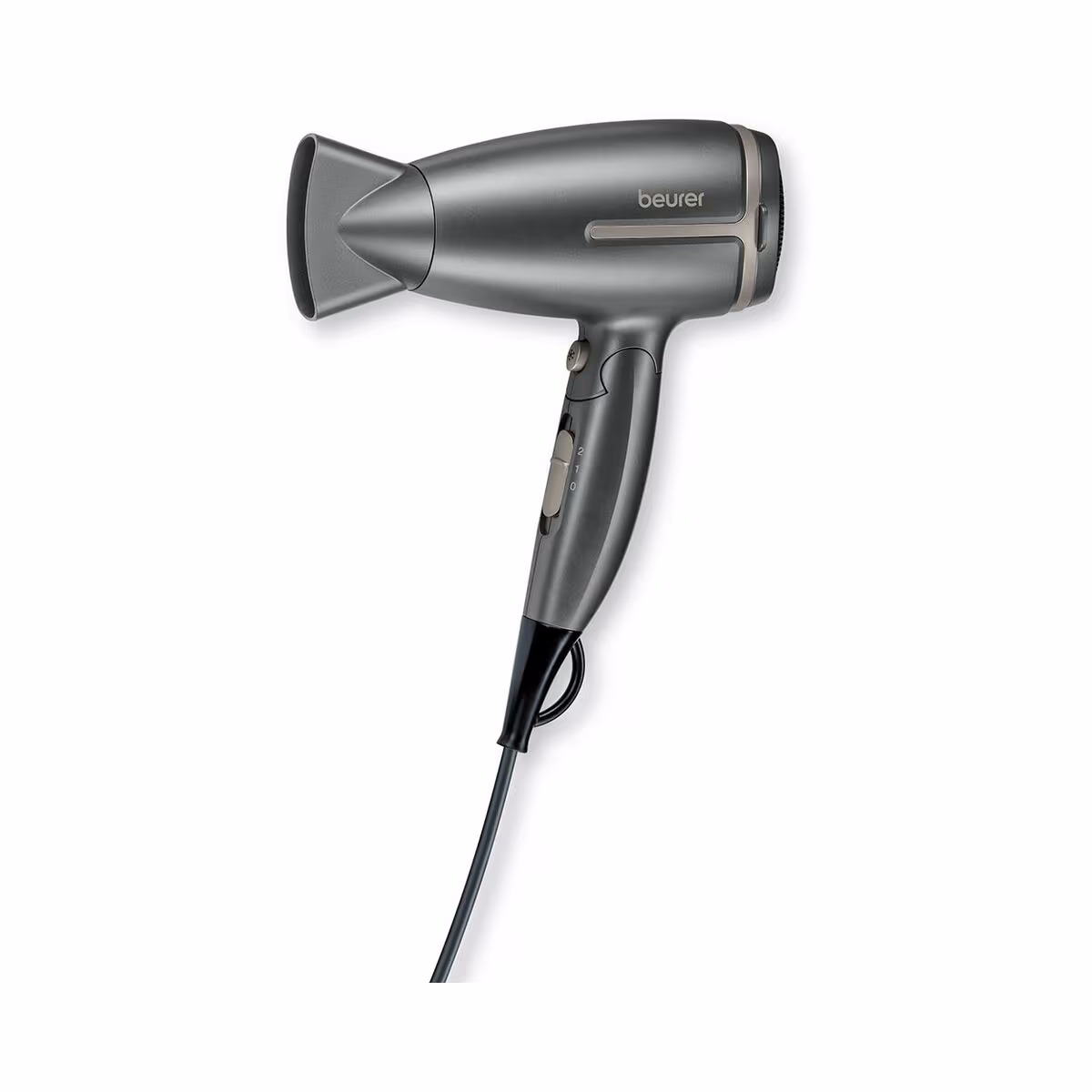 Image of Beurer HC 1 R Hair Dryer Travel+ Haartrockner – Haarföhn/Haartrockner – grau