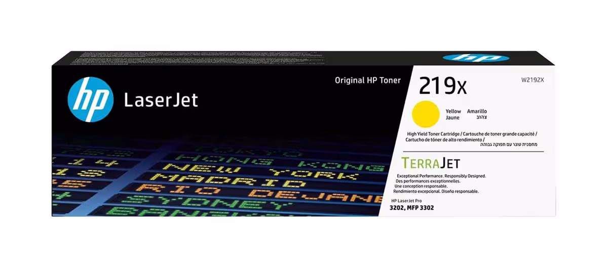 HP Toner-Modul 219X Gelb Toner