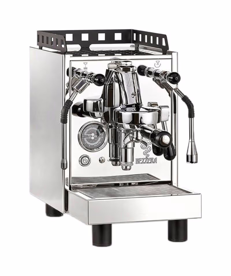 Bezzera ARIA TOP PID edelstahl Espresso Halbautomat – Siebträgermaschine/Espressomaschine
