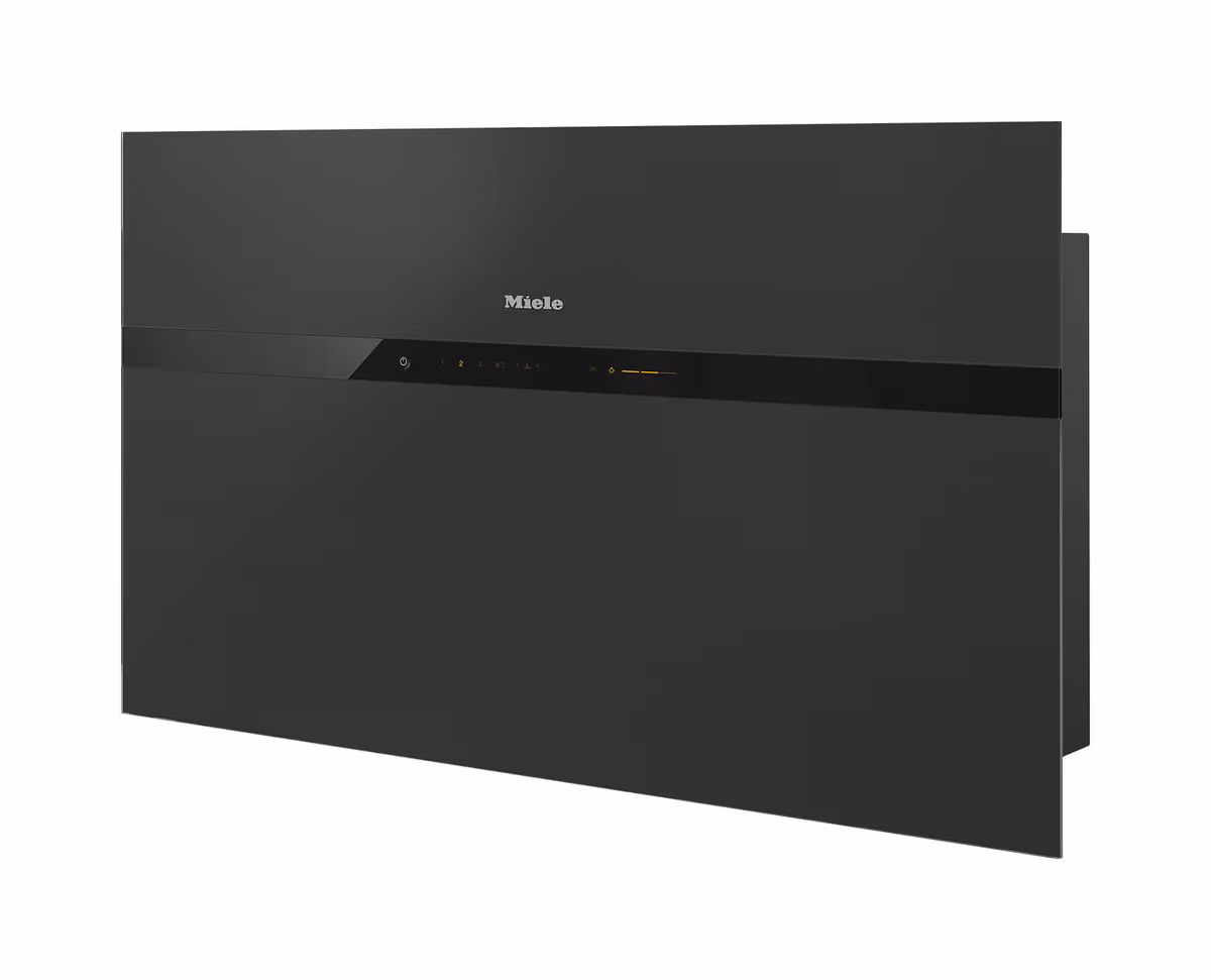 Image of Miele DA 9299 W SW Screen CH Wandhaube – Wandhaube/Dunstabzugshaube Wand – obsidianschwarz