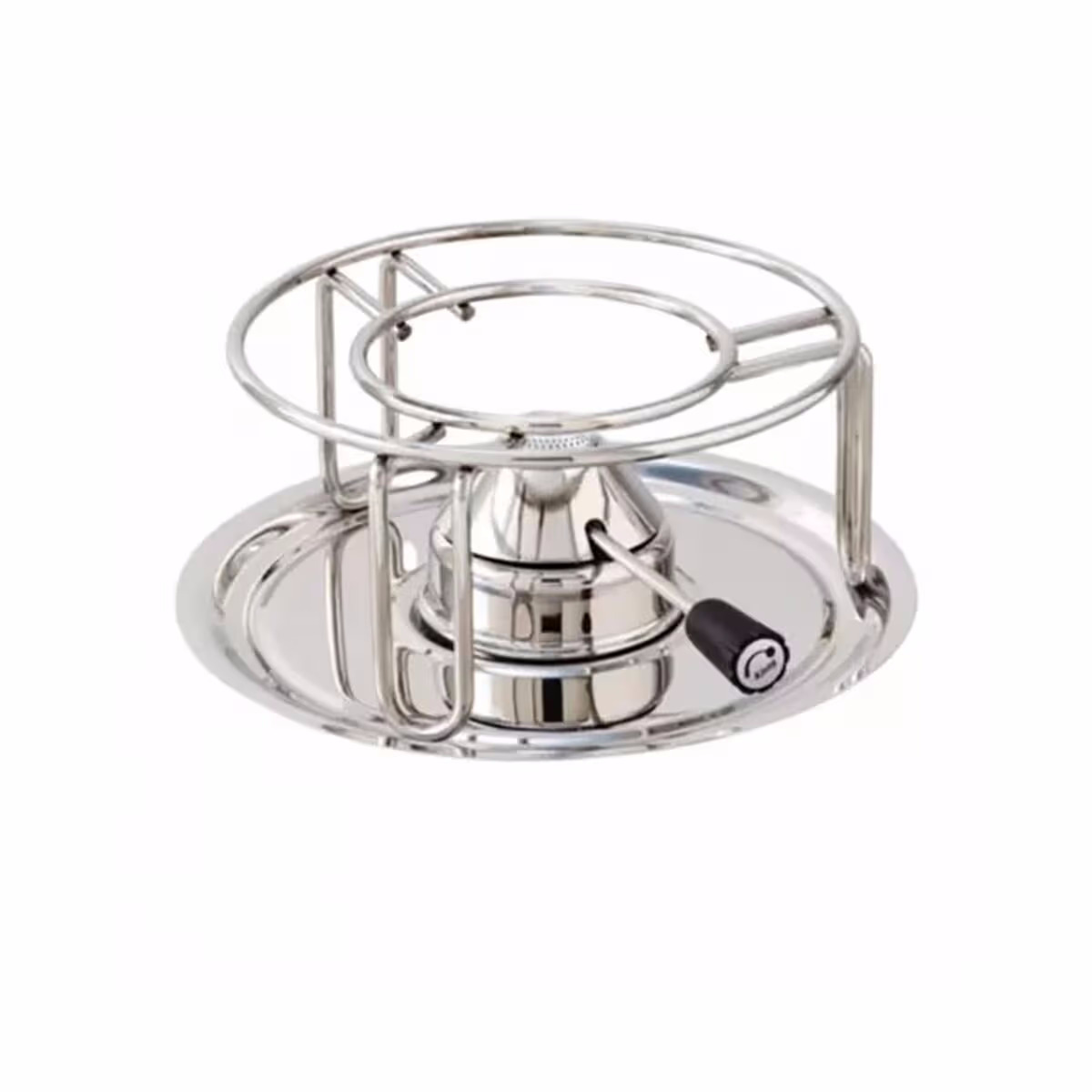 Kisag Classic Silver Rechaud – Kochplatte – edelstahl