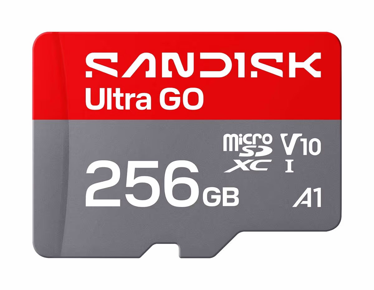 Image of SANDISK Ultra GO 190MB/s microSDXC 256GB Speicherkarte – Speicherkarte/SD Karte/MicroSD Karte