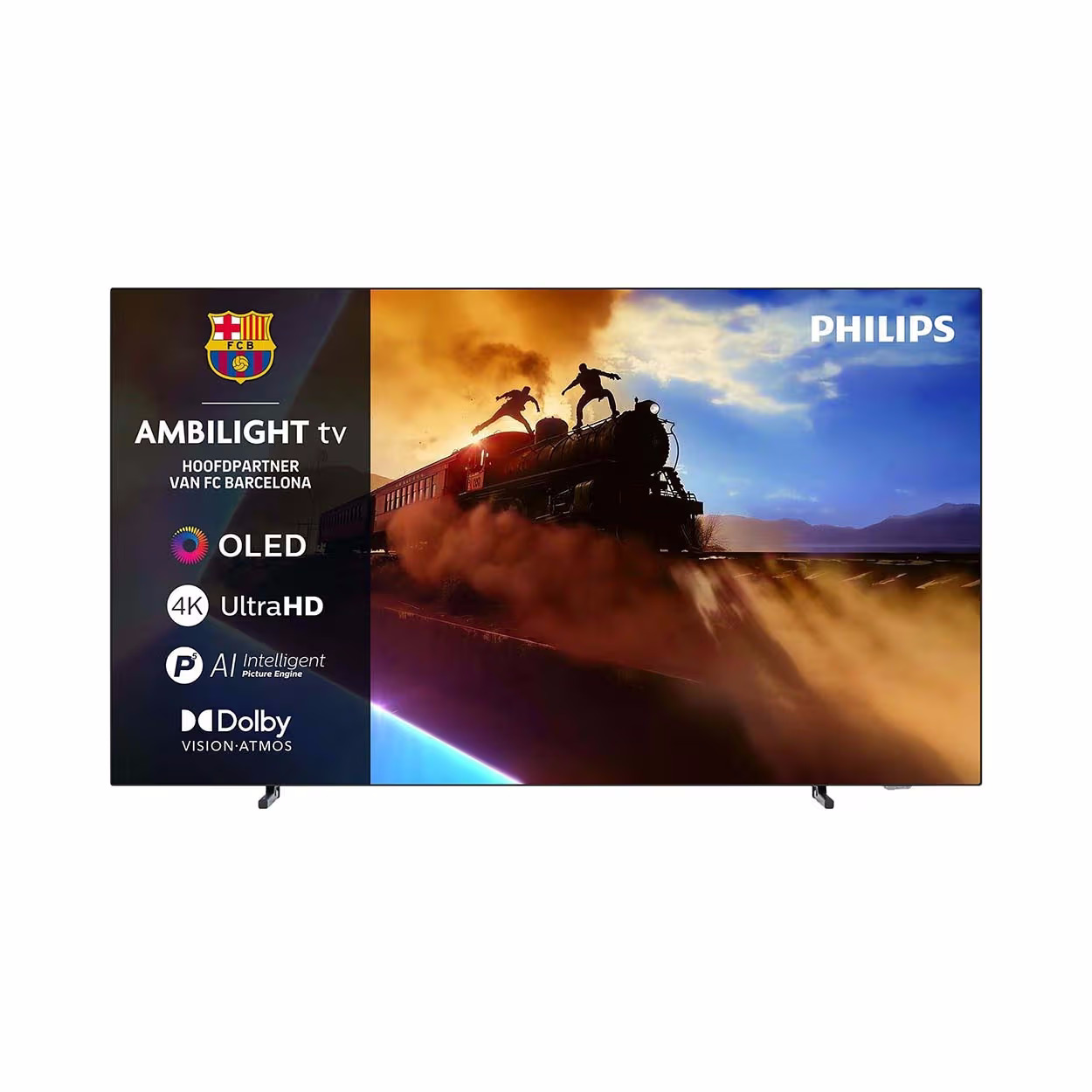 Image of Philips 65OLED760 - 65'', 4K OLED TV, Ambilight, Titan OS, 2025 QLED TV – Fernseher – schwarz