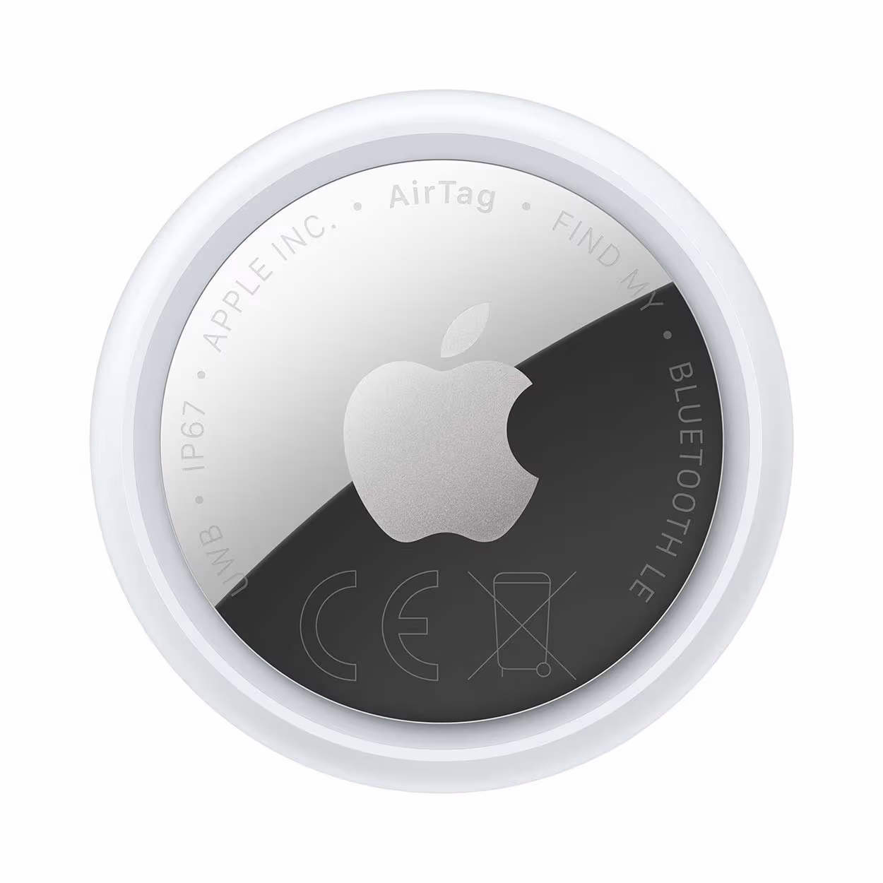 Image of Apple AirTag (1 Pack, 2026) – Keyfinder/Selfie Stick/Gadgets – silber